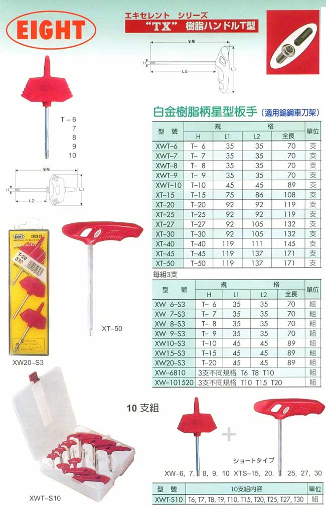 中壢五金,桃園五金,五金批發,五金行,手工具類,白金樹脂柄星型扳手