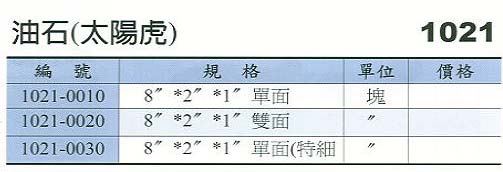 中壢五金,桃園五金,五金批發,五金行,研磨材料類,油石(太陽虎)