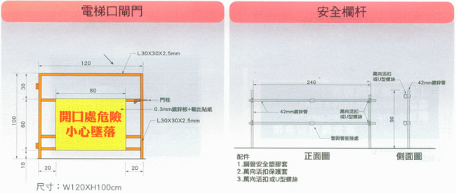 中壢五金,桃園五金,五金批發,五金行,土木營建類,閘門/欄桿