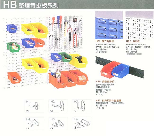 中壢五金,桃園五金,五金批發,五金行,工具箱工具車類,整理背掛板系列