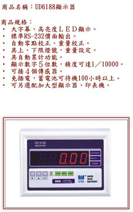 中壢五金,桃園五金,五金批發,五金行,量測工具,UD6188顯示器