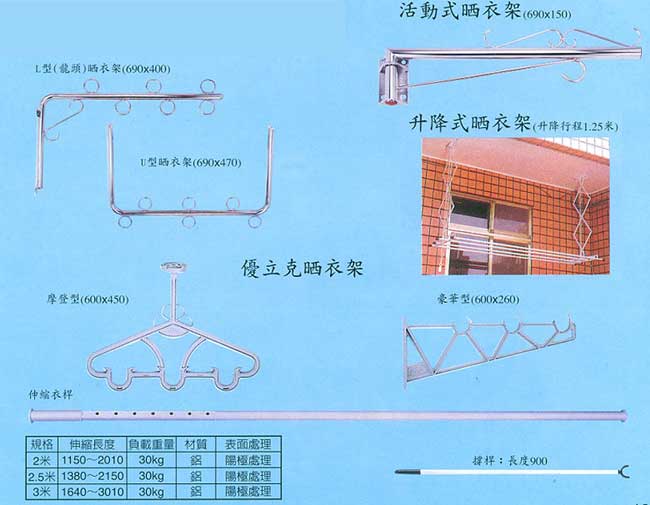 中壢五金,桃園五金,五金批發,五金行,工廠與居家清潔工具,曬衣架系列