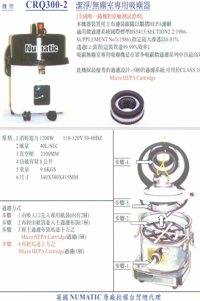 中壢五金,桃園五金,五金批發,五金行,工安護具類,潔淨/無塵室專用吸塵器