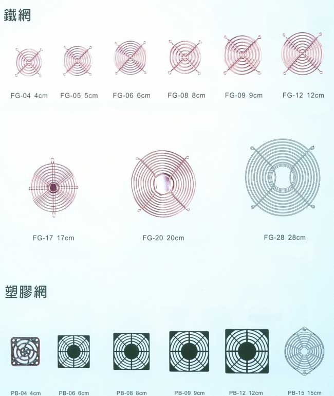 中壢五金,桃園五金,五金批發,五金行,通風設備,風扇配件─鐵網、塑膠網