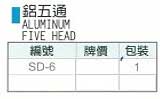 中壢五金,桃園五金,五金批發,五金行,氣動油壓工具類,日式鋁五通