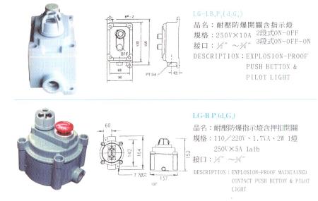 中壢五金,桃園五金,五金批發,五金行,防爆材料,耐壓防爆開關含指示燈