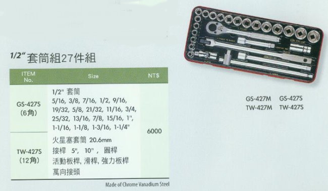 中壢五金,桃園五金,五金批發,五金行,手工具類,套筒組27件組