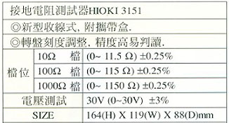 中壢五金,桃園五金,五金批發,五金行,水電材料,日置牌電阻測試器