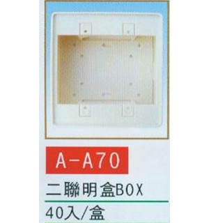 二聯明盒BOX